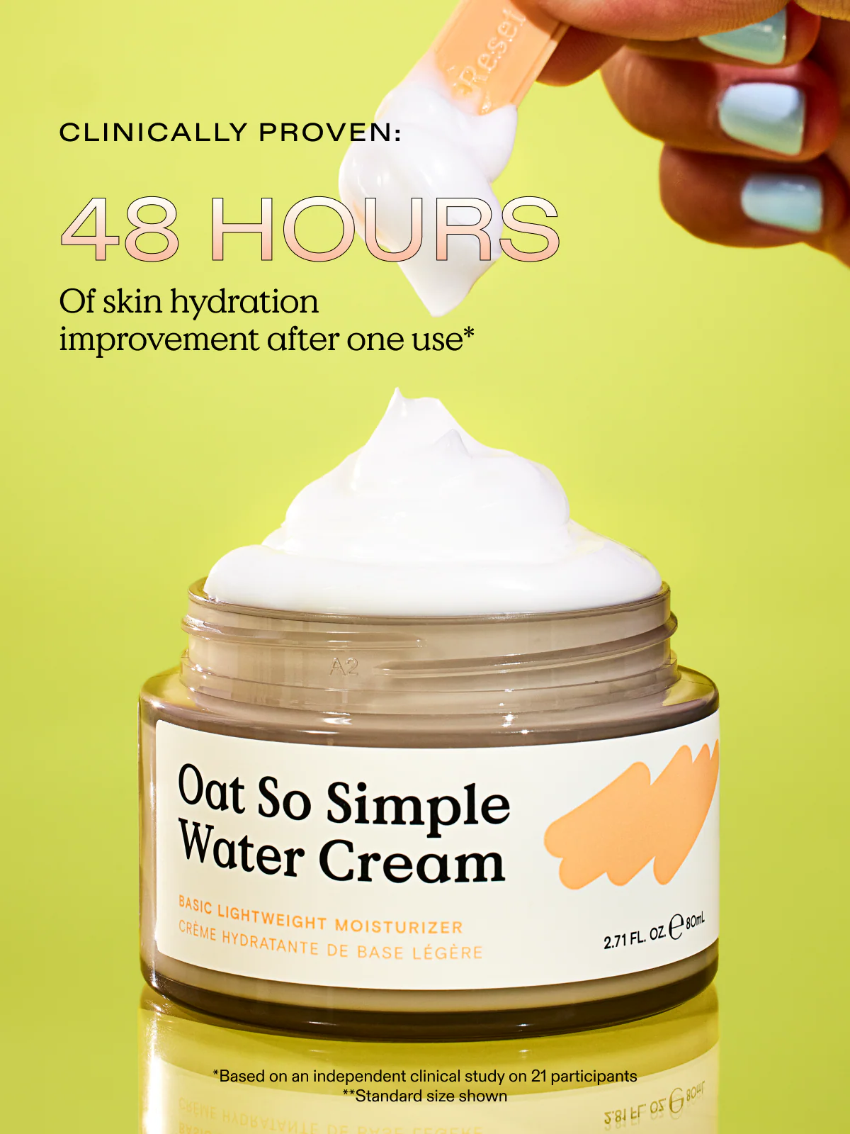Mini Oat So Simple Water Cream - Image 3